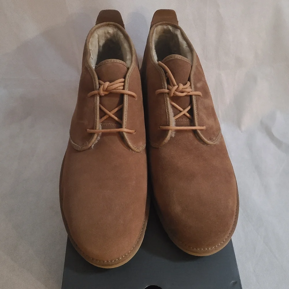 UGG Men's Maksim Chukka Boots in Tamarind Color Sz 17, 18